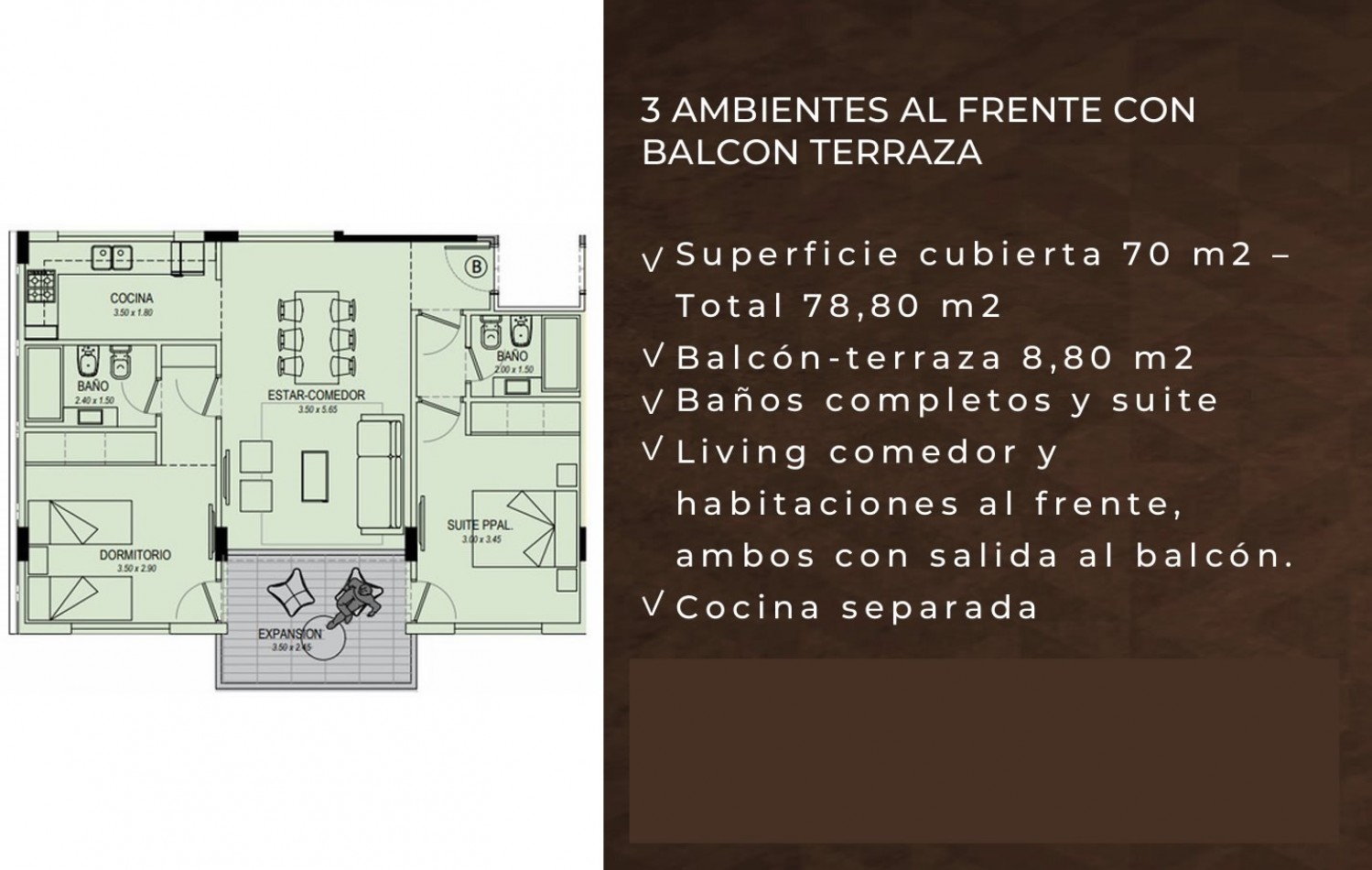 PREVENTA DEPARTAMENTO 3 AMBIENTES A METROS DEL MAR!