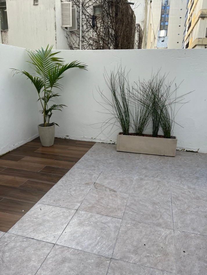 DEPARTAMENTO DE 1 AMBIENTE CON PATIO