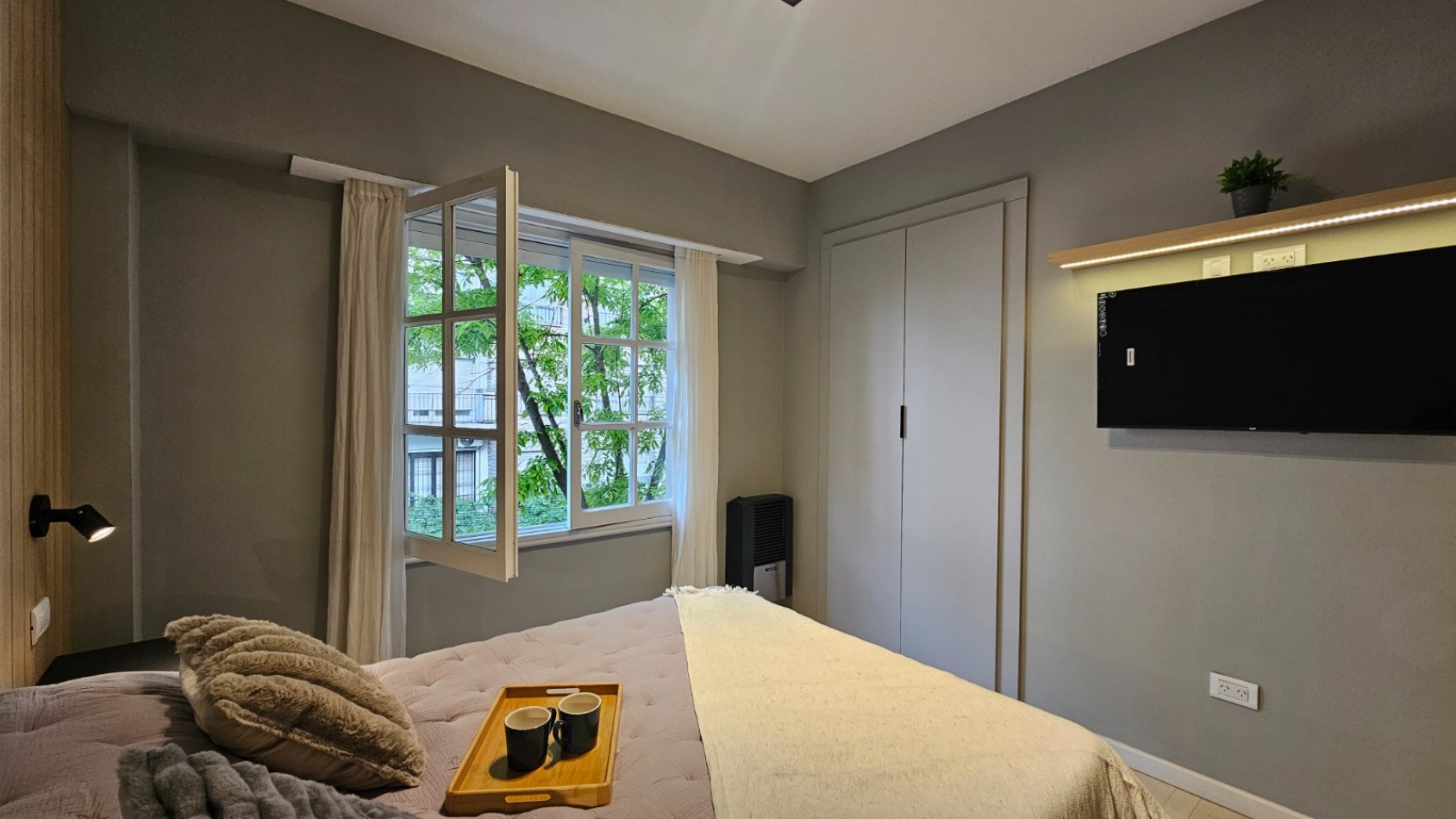 Departamento 3 ambientes al frente en venta 