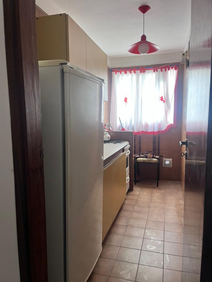 Departamento 2 ambientes lateral en venta mar del plata