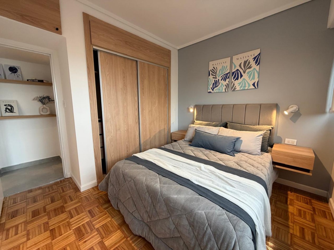 DEPARTAMENTO 2 AMBIENTES CON VISTA AL MAR Y COCHERA DOBLE 