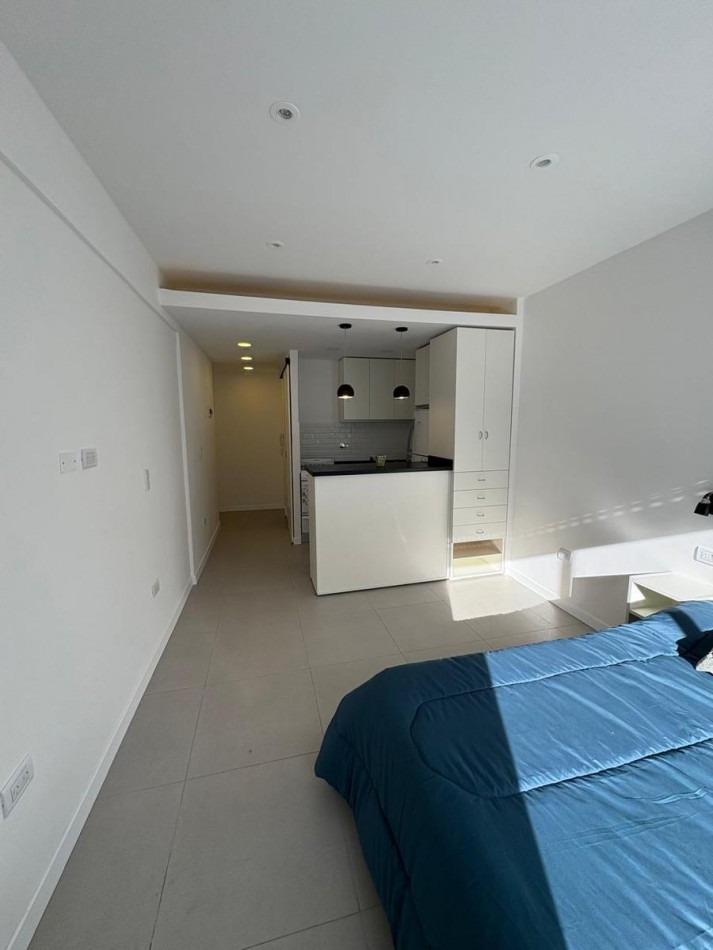 Departamento 1 ambiente con balcon al frente zona paseo aldrey apto credito