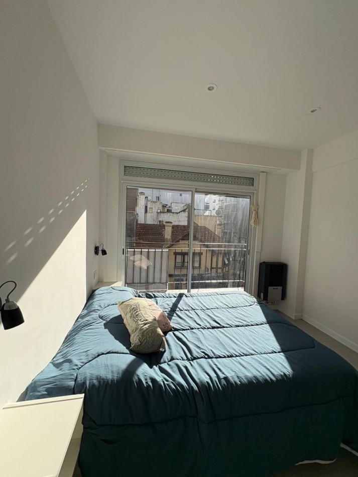 Departamento 1 ambiente con balcon al frente zona paseo aldrey apto credito