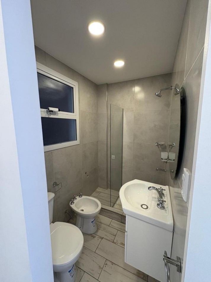 Departamento 1 ambiente con balcon al frente zona paseo aldrey apto credito