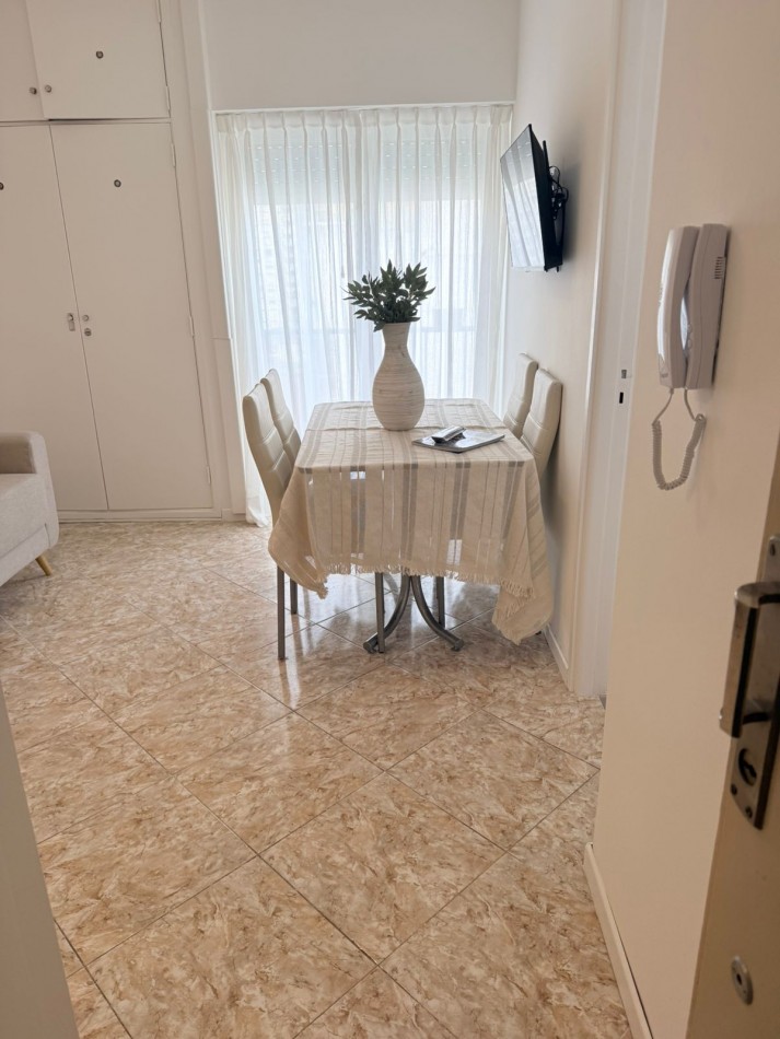 1 ambiente dividido al frente con balcon saliente en venta mar del plata