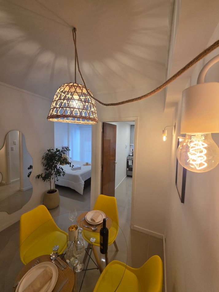 Departamento 1 ambiente con patio en venta 