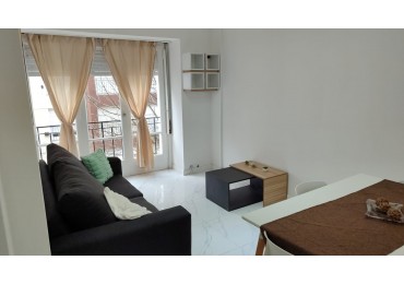 departamento 2 ambientes a la calle con balcon