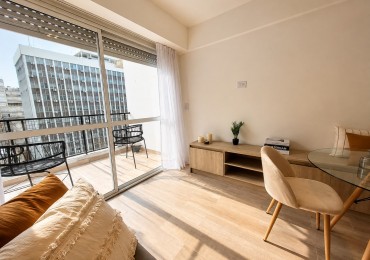 Departamento de 2 Ambientes a la calle con balcon terraza