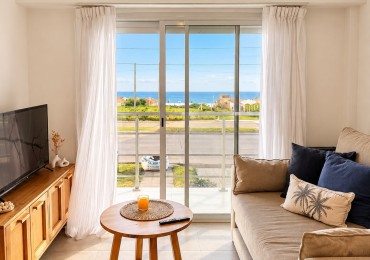 Departamento 2 ambientes con vista al mar | balcon y cochera